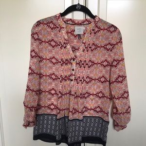 Long sleeves blouse